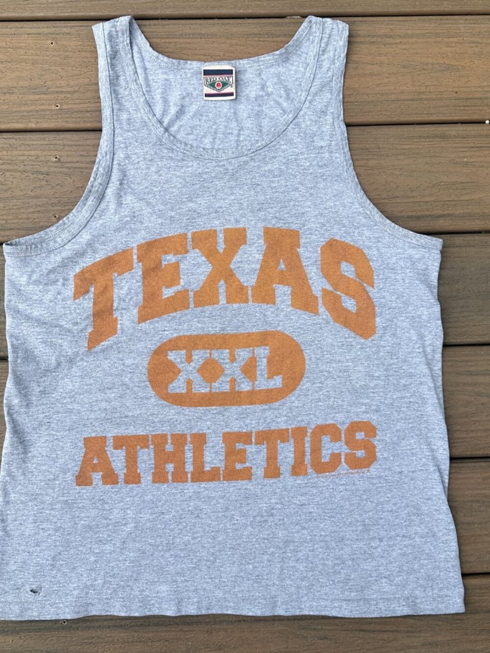Vintage 90s University of Texas Longhorns Athletics Tank Top Men's Large